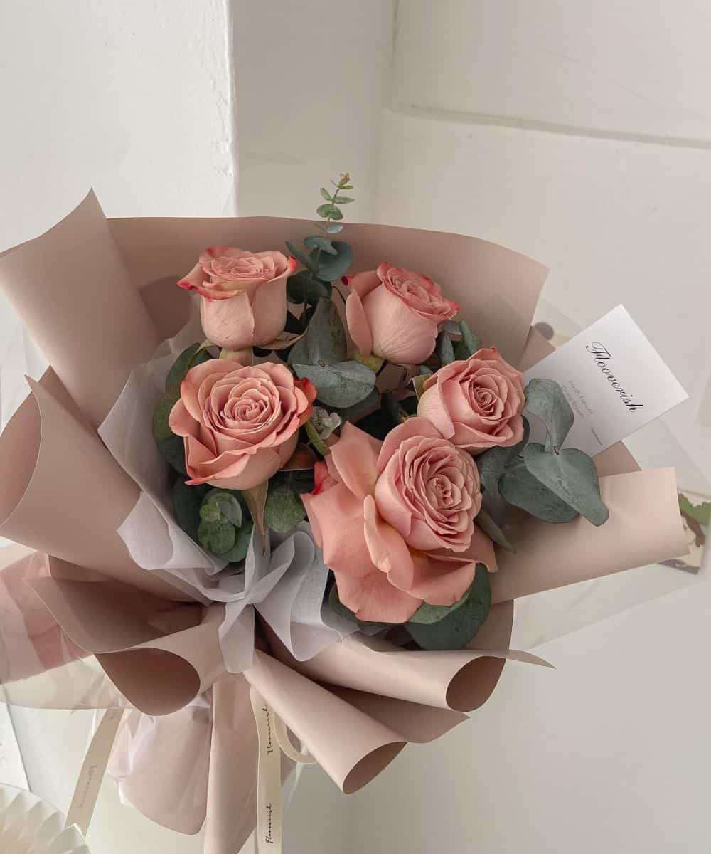 Capuccino Roses Classic Cappuccino Rose – Flooverish Florist