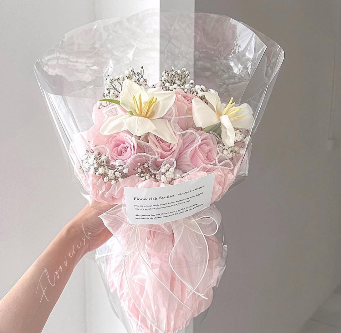 Fluffy Pink – Flooverish Florist