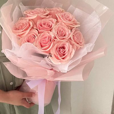 M size pink rose