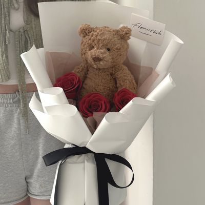 Bartholomew Bear Jellycat Bouquet